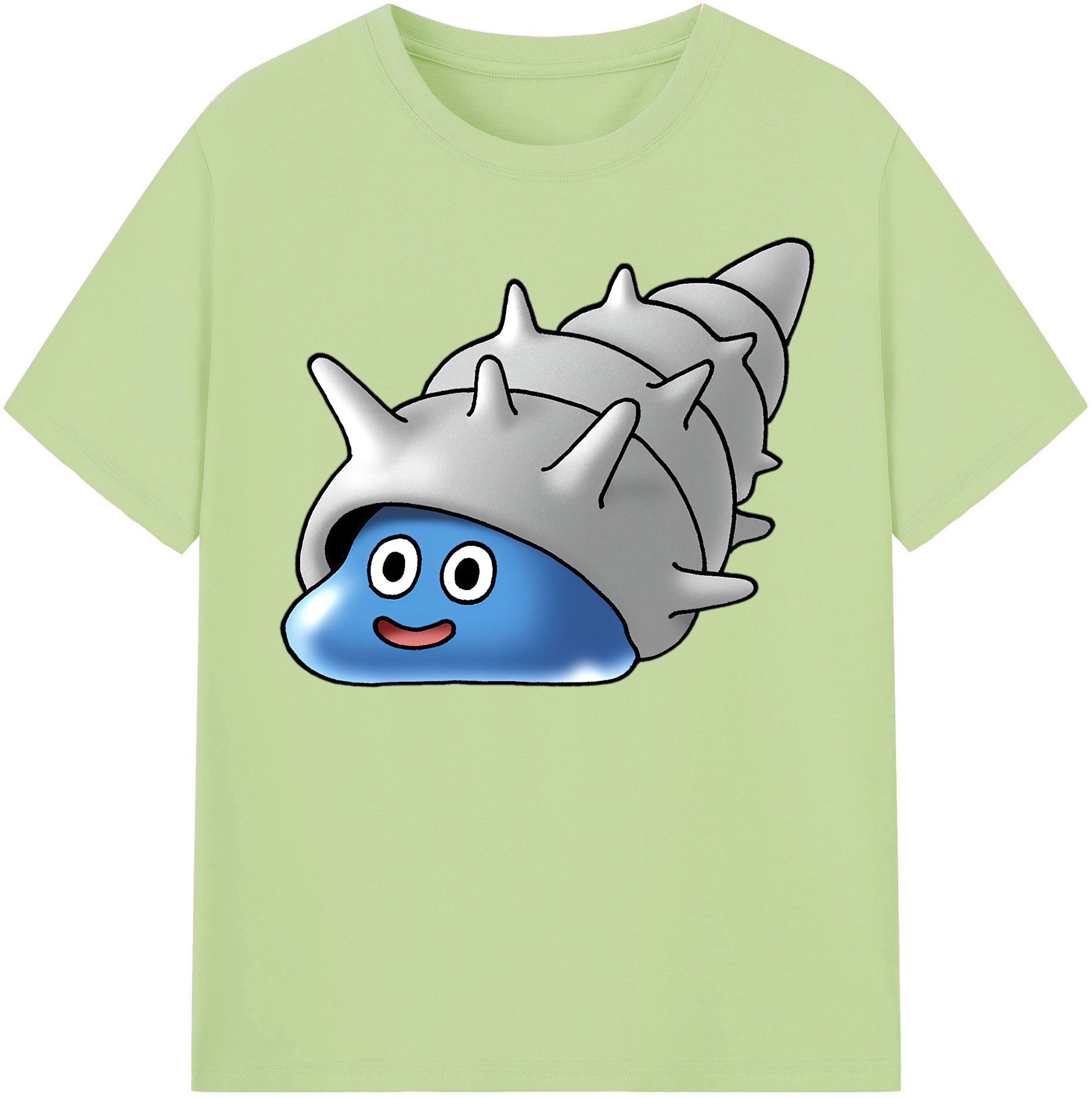 （画像用） ドラゴンクエスト Doragon Kuesuto Dragon Quest 綿100％半袖Tシャツ（フロントプリント）